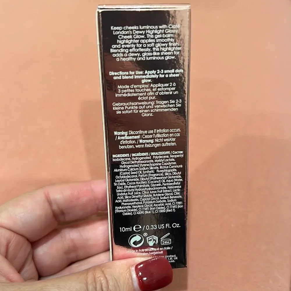 Ciate Dewy Highlight Glossy Cheek Glow Dew Drop
